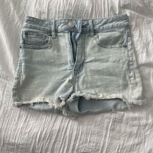 American Eagle Denim Shorts Size 0